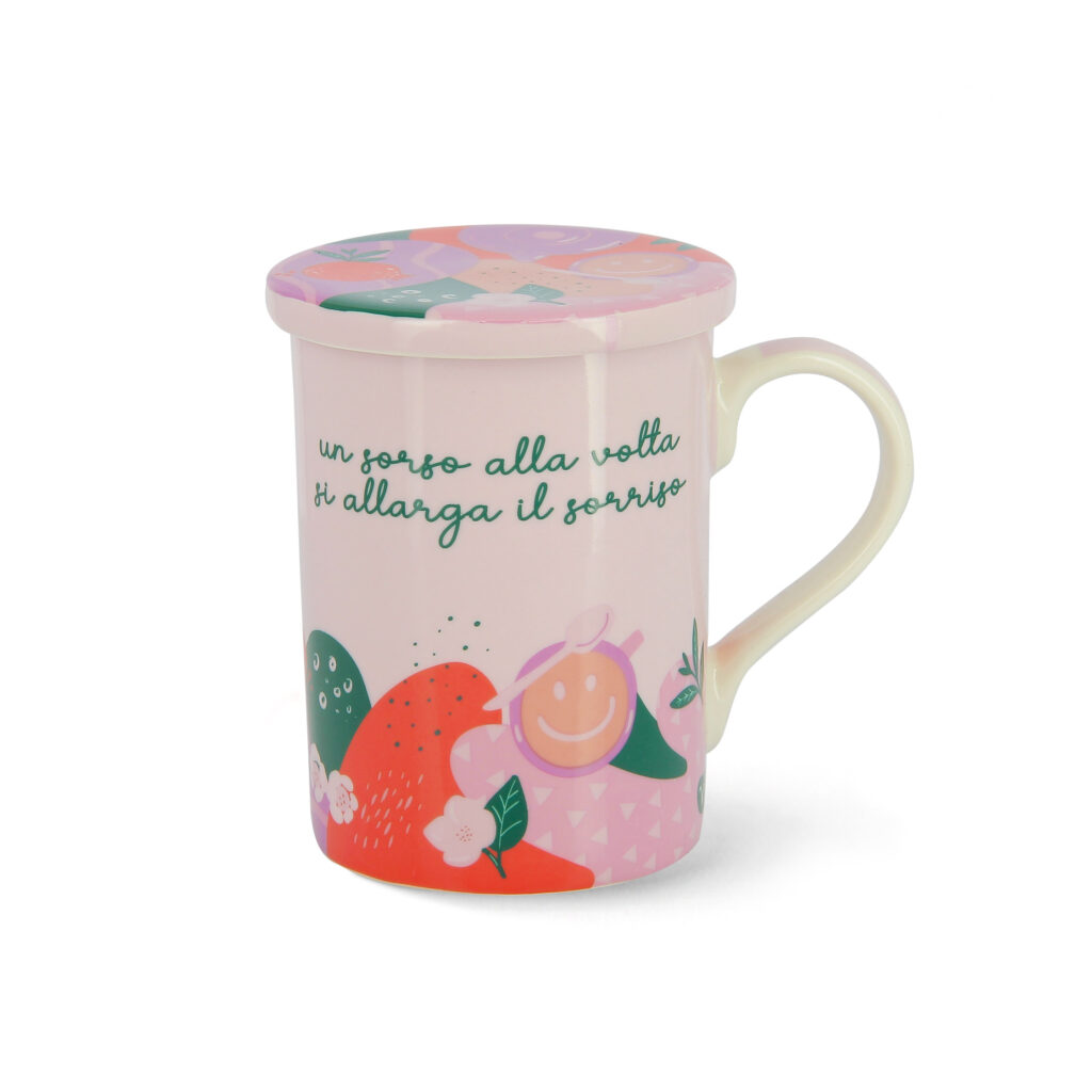 Infusiera Pensieri Felici Rosa Felicitè - NEAVITA