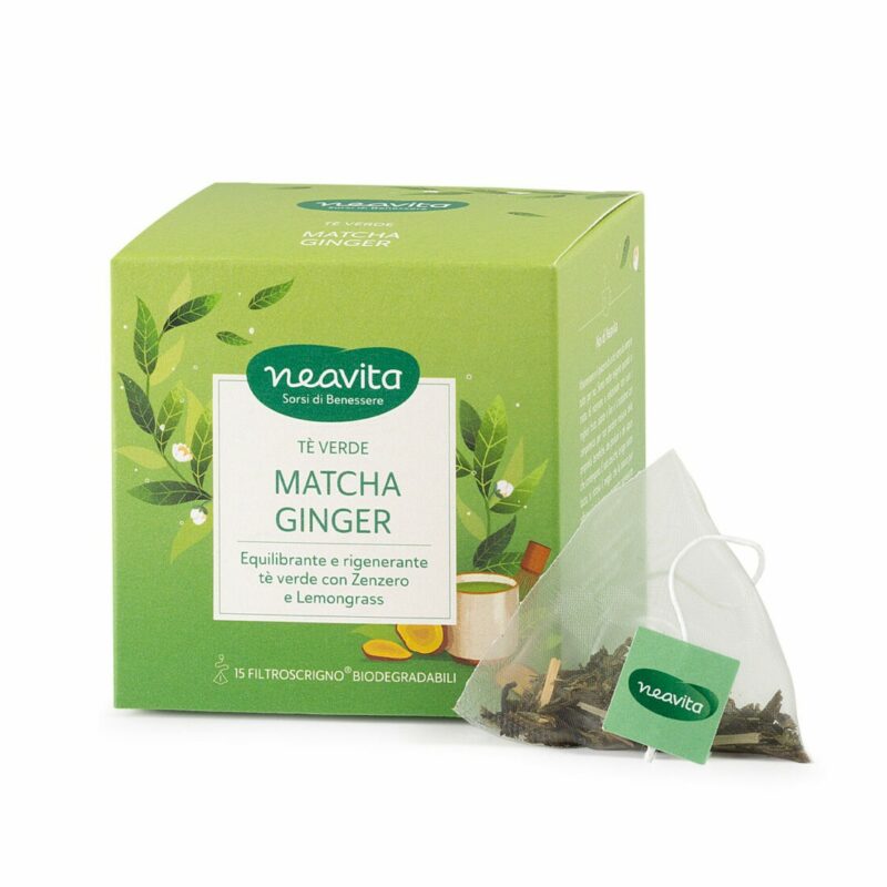 FiltroScrigno Tè verde Matcha Ginger - Neavita