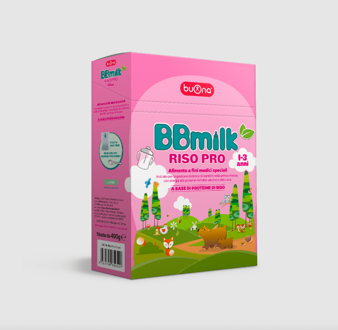 BBmilk Riso PRO 1-3 anni Polvere Buona Herbasi