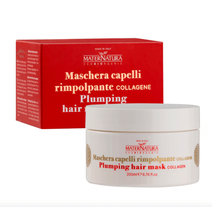 Maschera Capelli Rimpolpante al Collagene Maternatura Herbasi