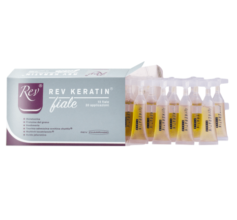 Keratin 15fiale da 5ml Rev Herbasi